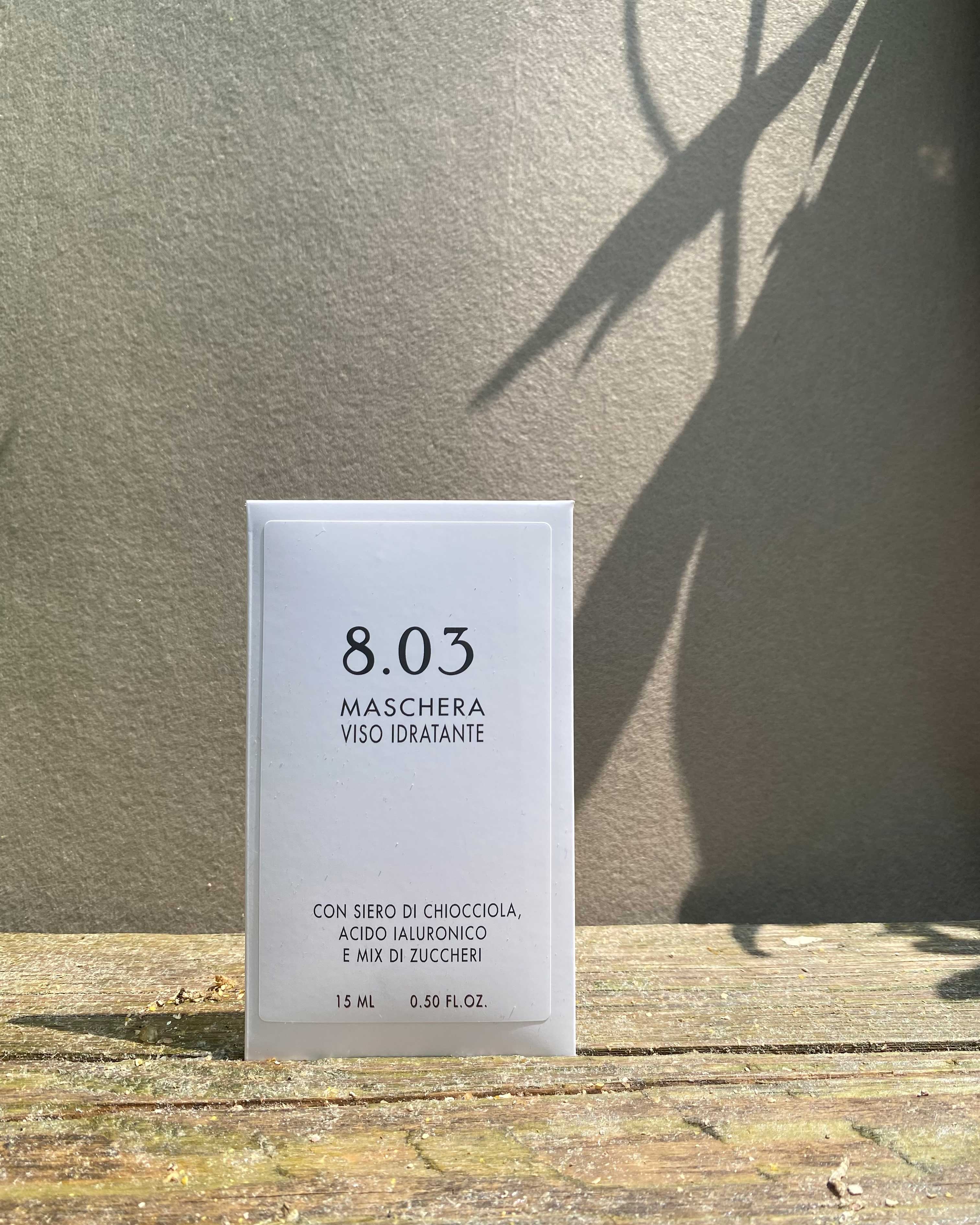 Maschera viso idratante 8.03 Eco Bio Cosmesi